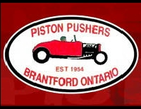 Piston Pushers Car Club Logo